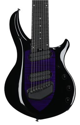 Ernie Ball Music Man John Petrucci Majesty 8 Guitar with Case Wisteria Blossom 